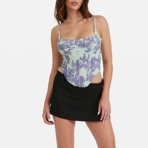 Miaou Venus Corset Mint Toile